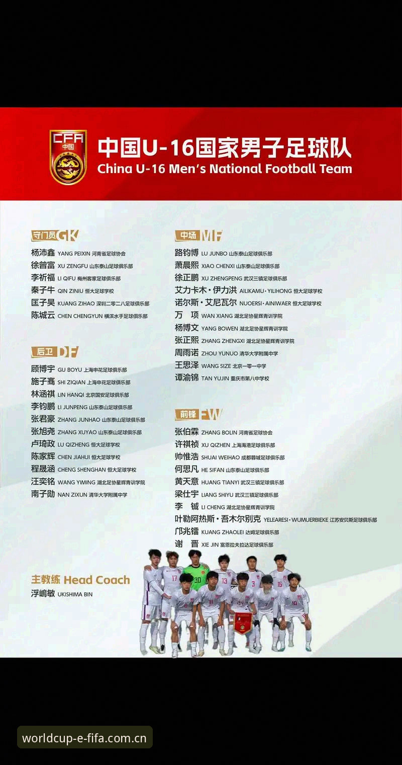 FIFA世界杯官网入口官方下载 揭秘U17世界杯抽签:中国足球小将的征途与FIFA世界杯官网入口官方下载观赛指南